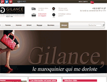 Tablet Screenshot of gilance.com